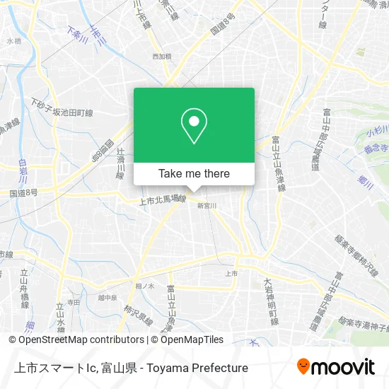 上市スマートIc map