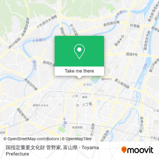 国指定重要文化財 菅野家 map
