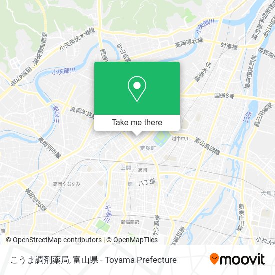 こうま調剤薬局 map