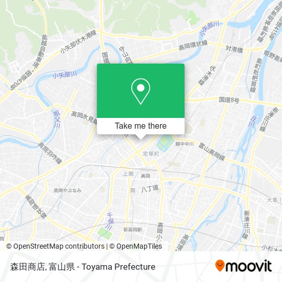 森田商店 map