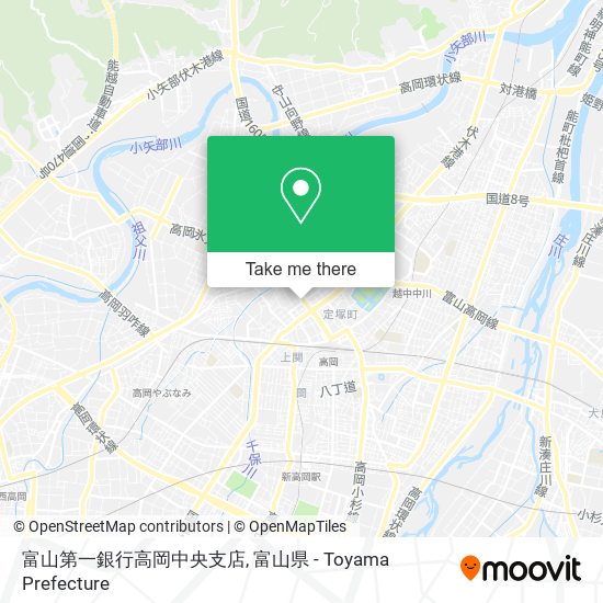 富山第一銀行高岡中央支店 map
