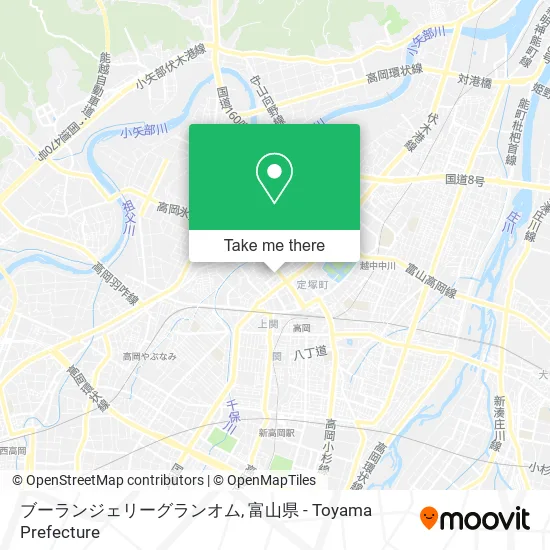 ブーランジェリーグランオム map