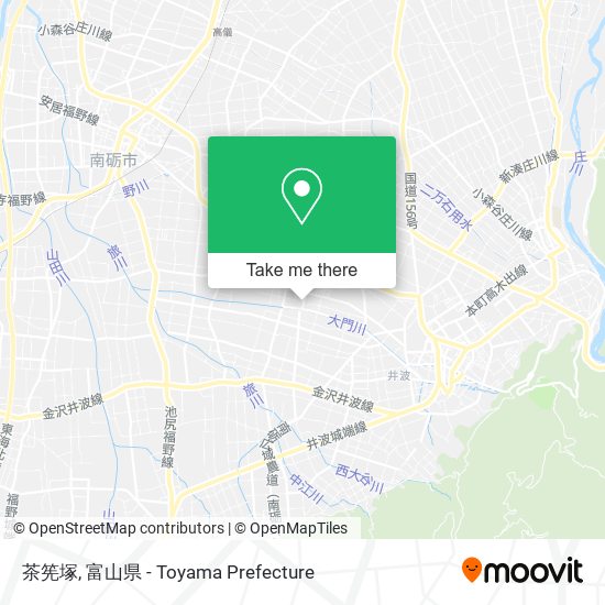 茶筅塚 map