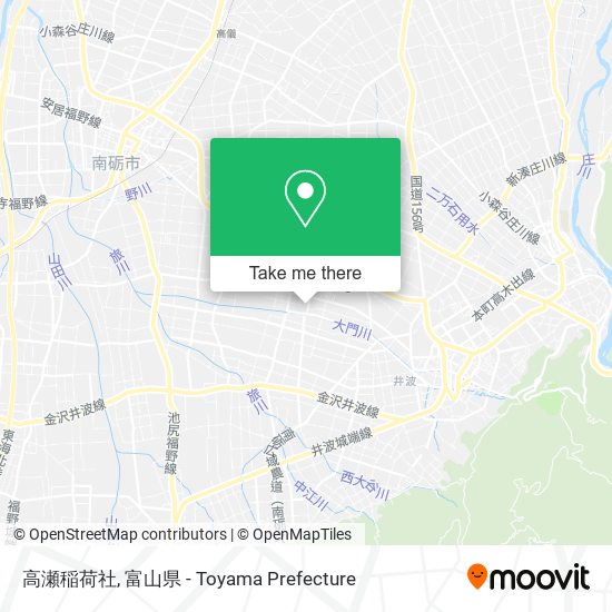 高瀬稲荷社 map