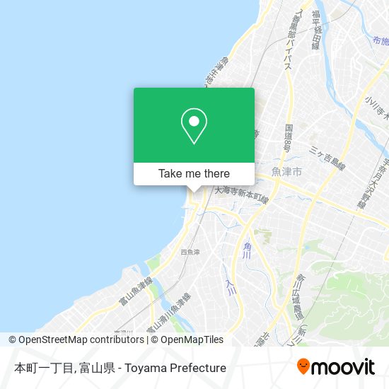 本町一丁目 map