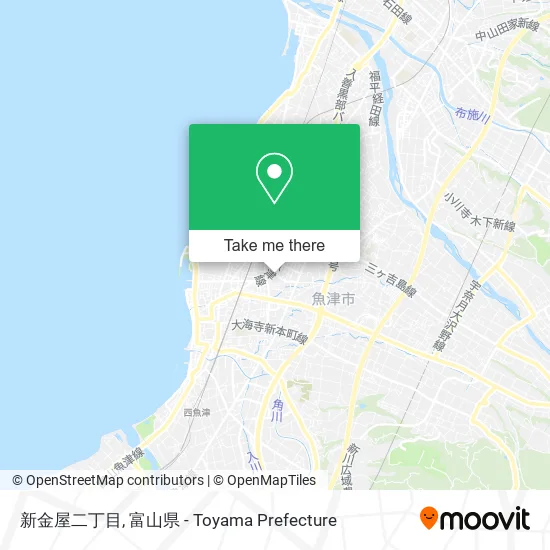 新金屋二丁目 map