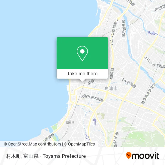 村木町 map