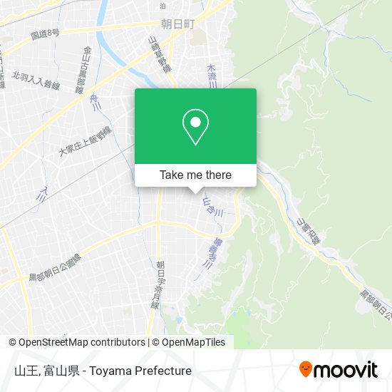 山王 map