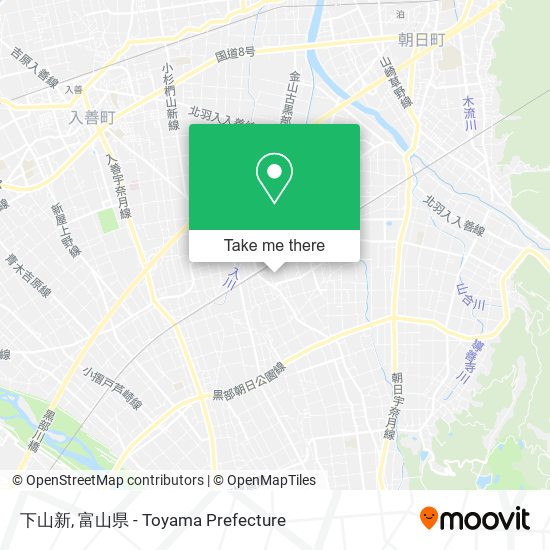 下山新 map