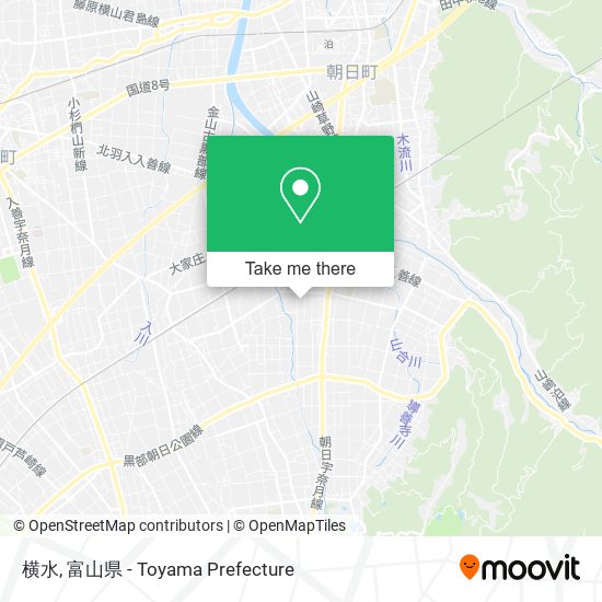 横水 map