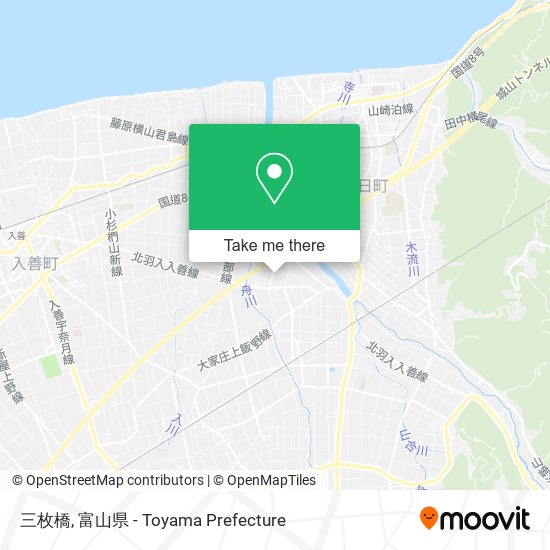 三枚橋 map