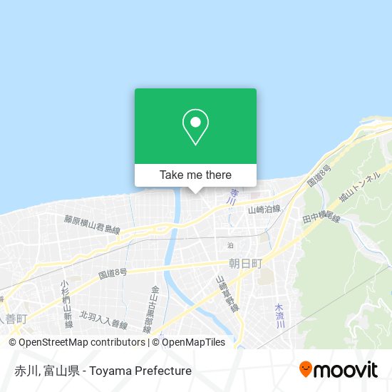 赤川 map