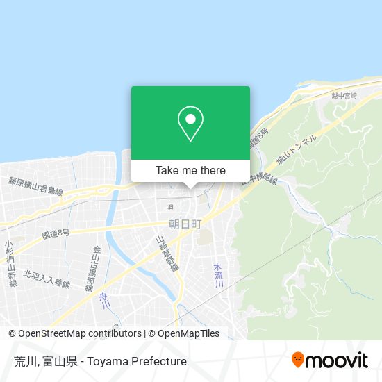 荒川 map
