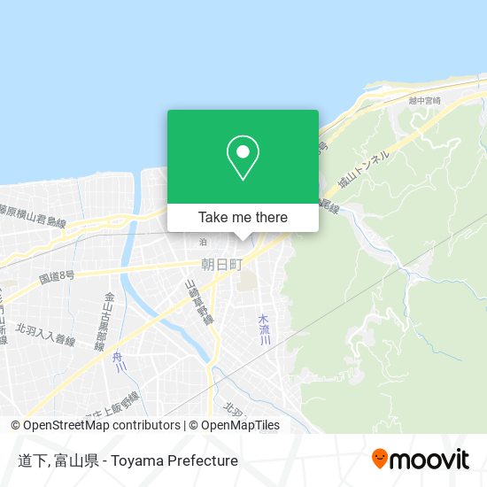 道下 map