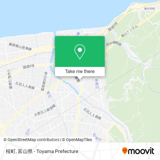 桜町 map