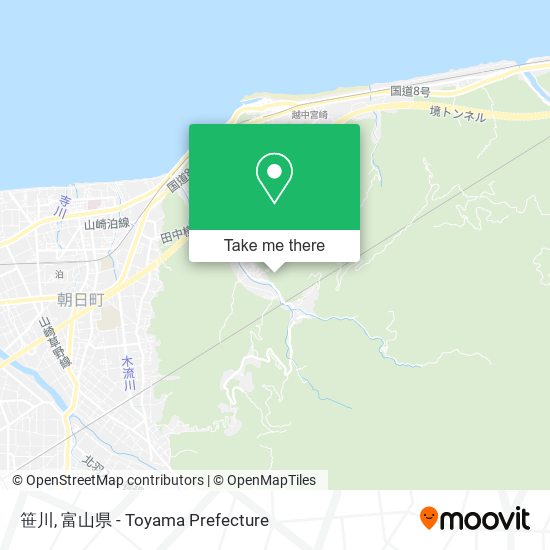 笹川 map