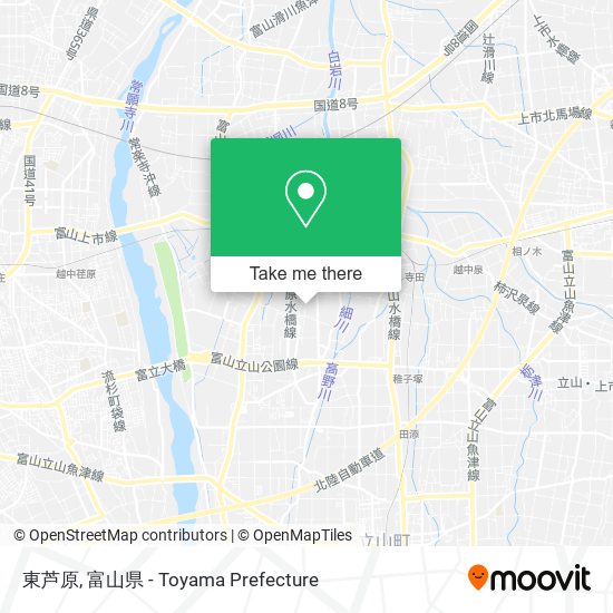 東芦原 map