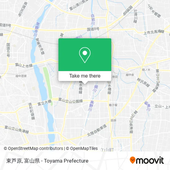 東芦原 map