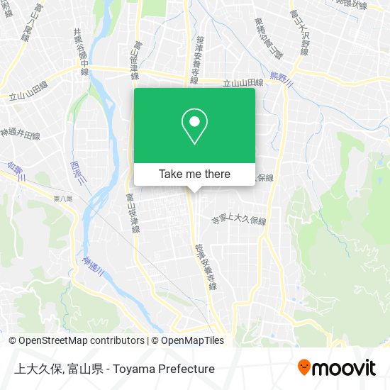 上大久保 map