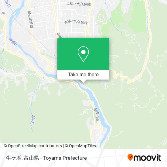 牛ケ増 map