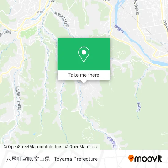 八尾町宮腰 map