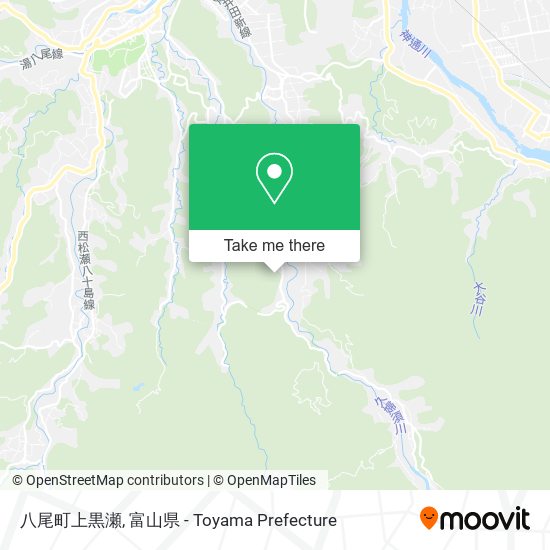 八尾町上黒瀬 map