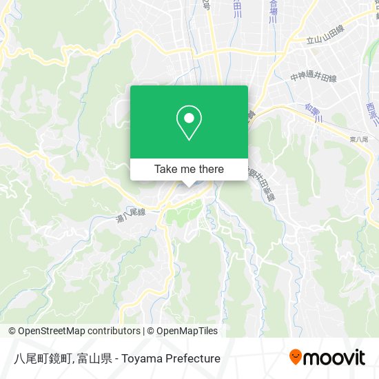 八尾町鏡町 map