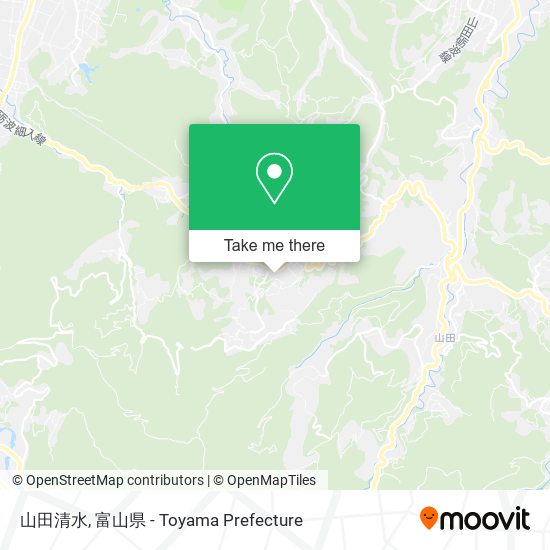 山田清水 map