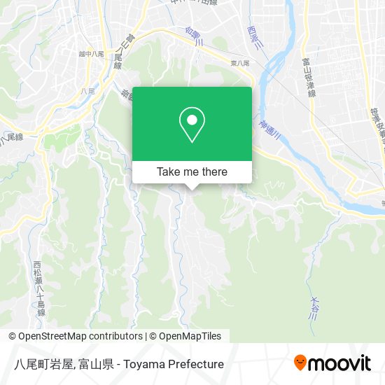八尾町岩屋 map