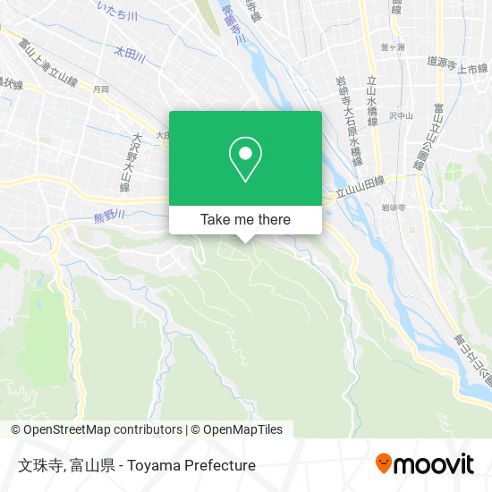 文珠寺 map