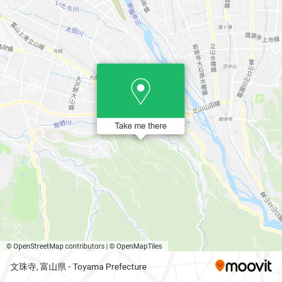 文珠寺 map