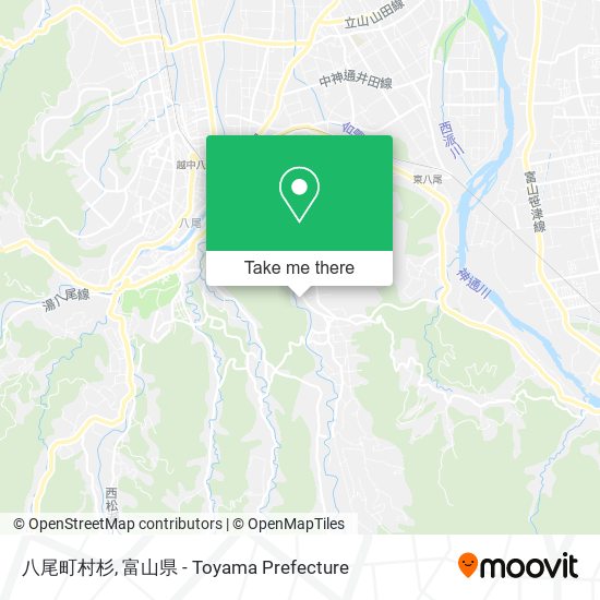 八尾町村杉 map