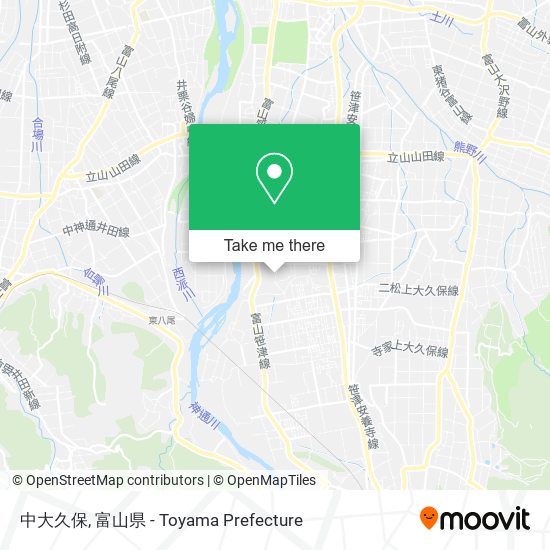 中大久保 map