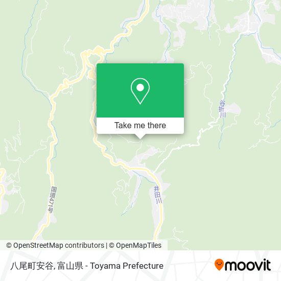 八尾町安谷 map