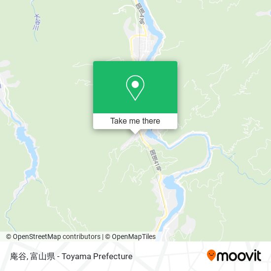 庵谷 map