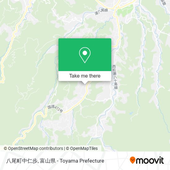 八尾町中仁歩 map