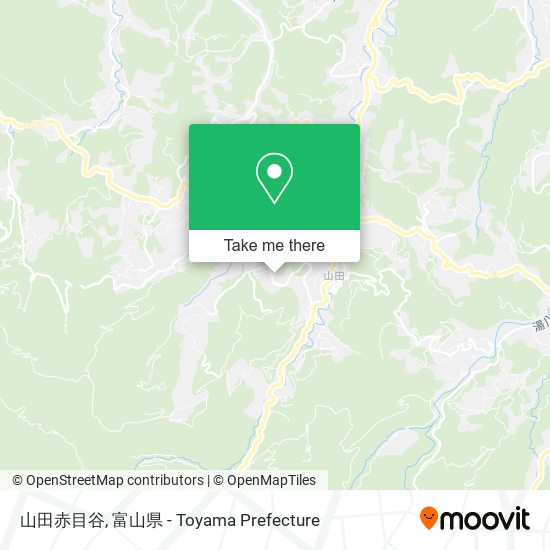 山田赤目谷 map