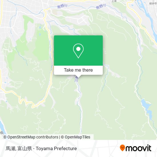 馬瀬 map