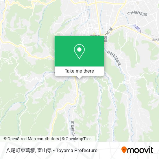 八尾町東葛坂 map