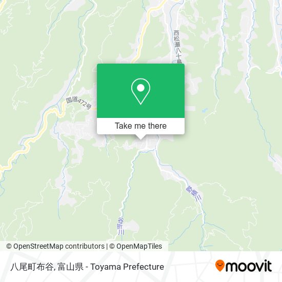 八尾町布谷 map
