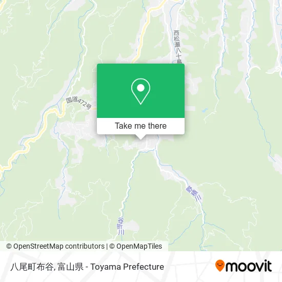 八尾町布谷 map