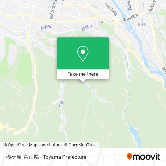 楜ケ原 map