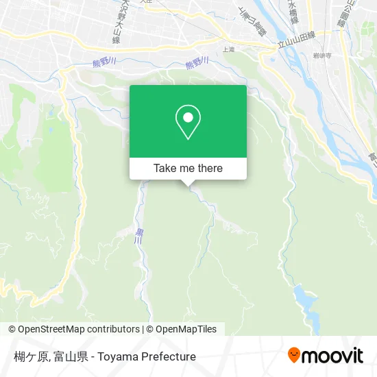 楜ケ原 map