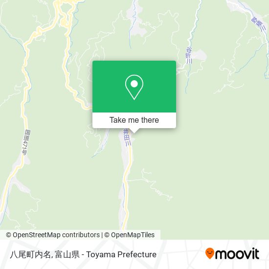 八尾町内名 map