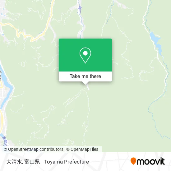 大清水 map