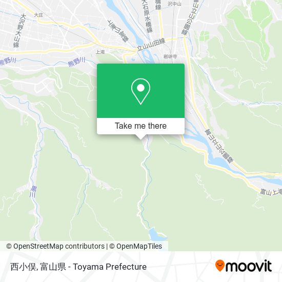 西小俣 map