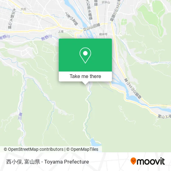 西小俣 map