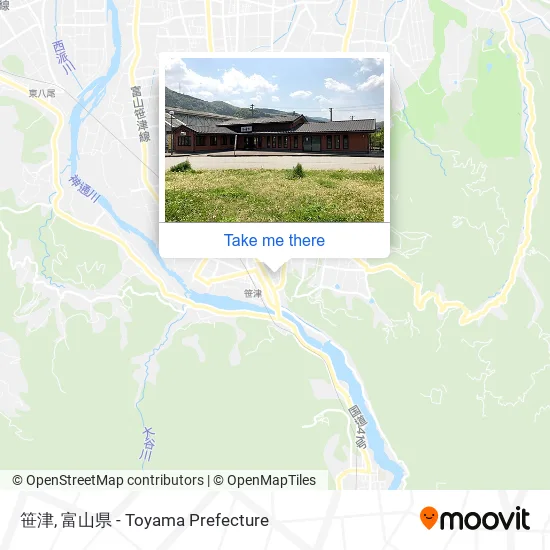 笹津 map