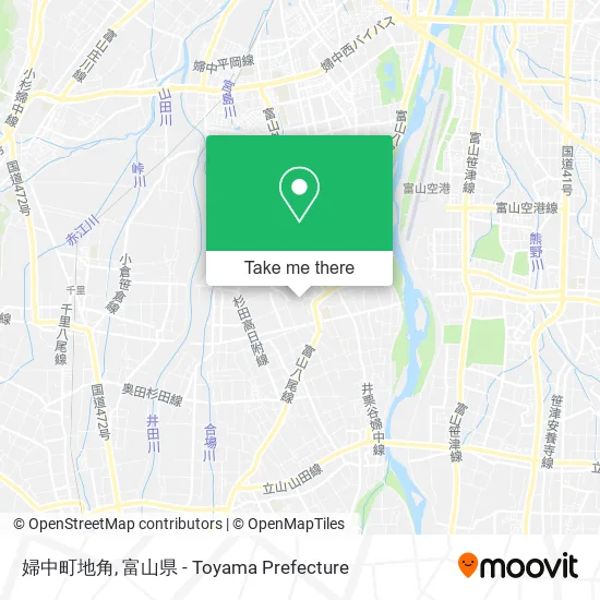 婦中町地角 map