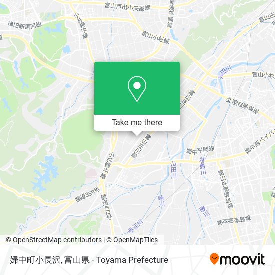 婦中町小長沢 map